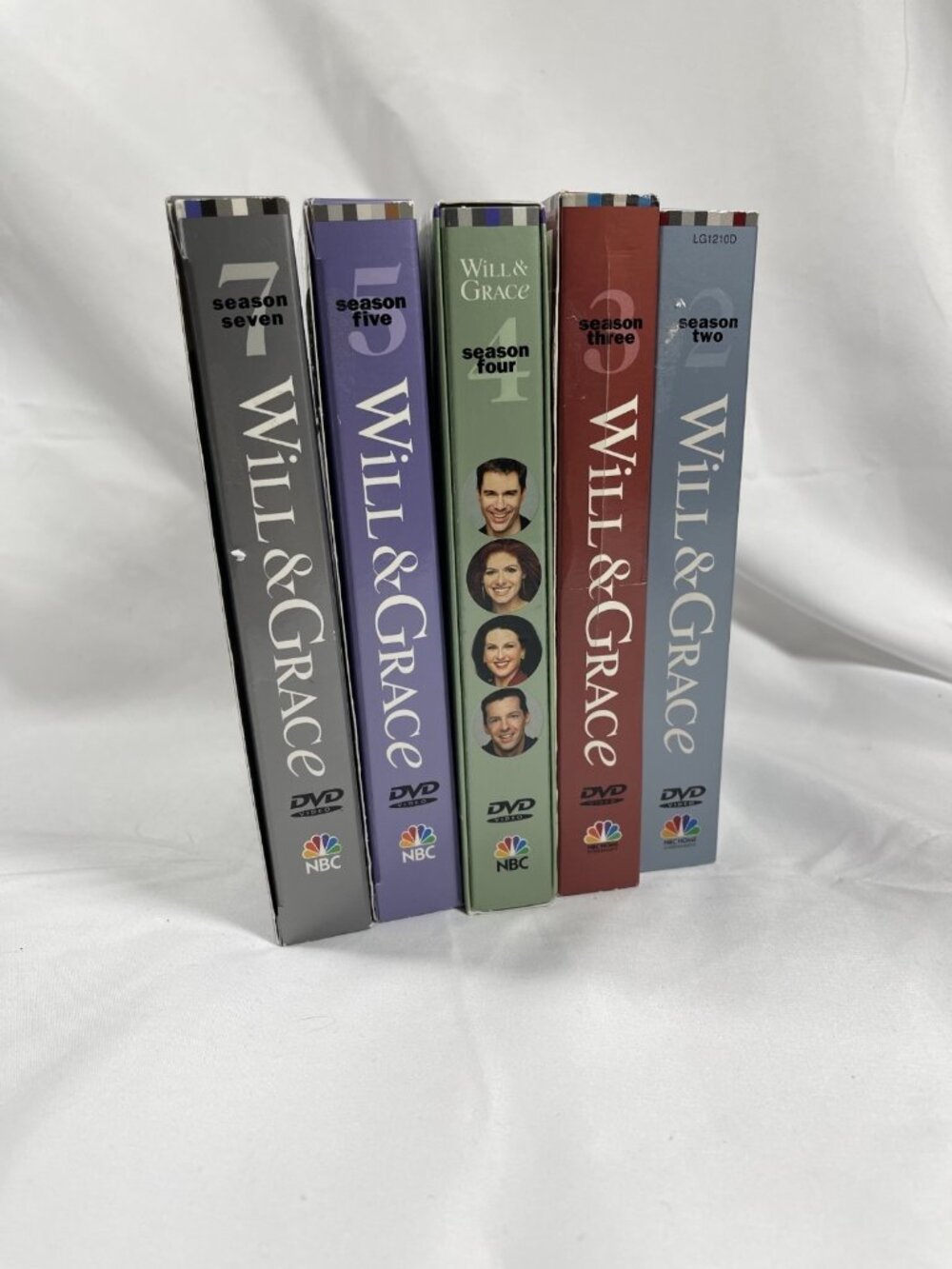 Will & Grace Complete DVD Box Set Season 2,3,4,5 & 7